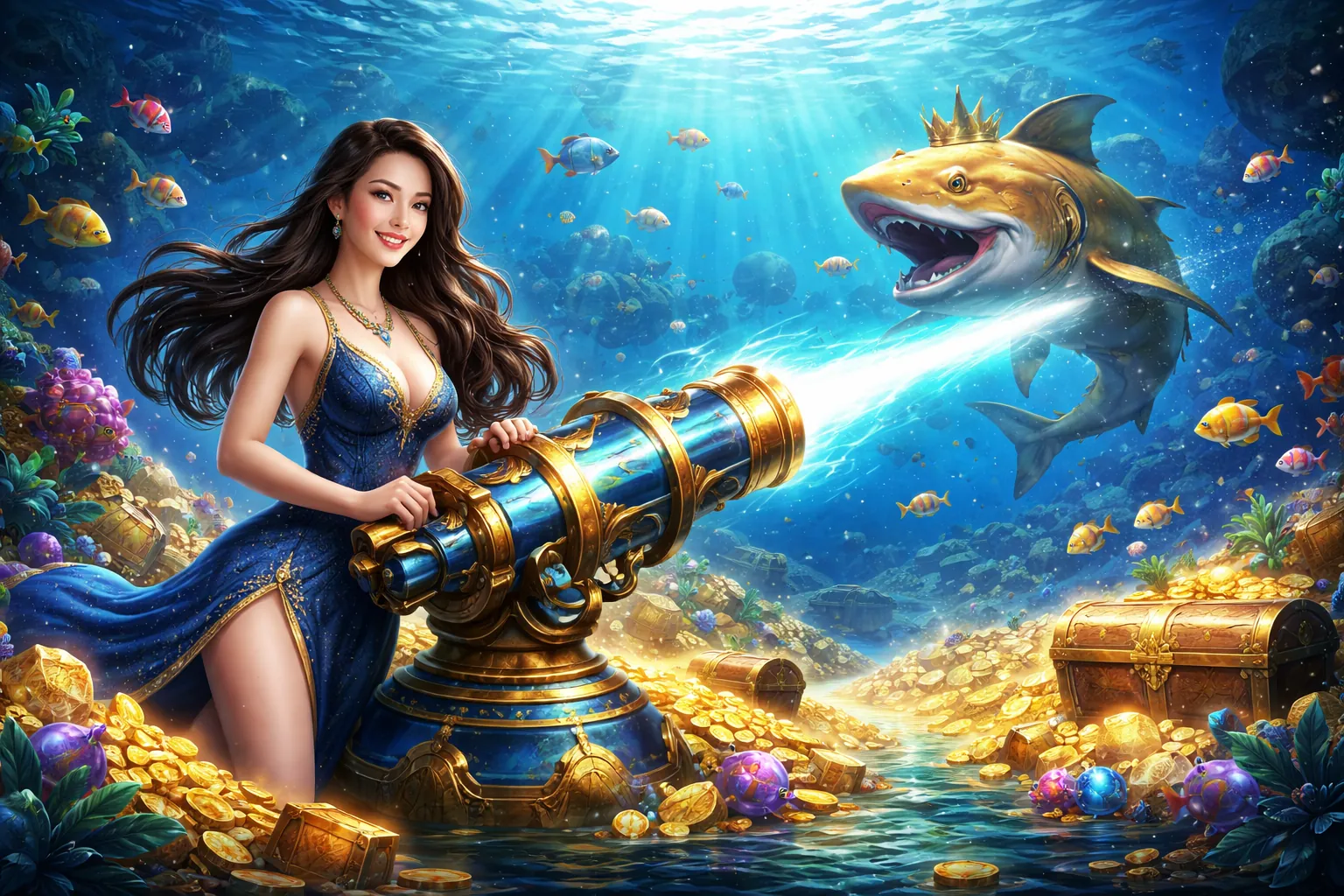Hình ảnh game bắn cá sống động tại Nohu65